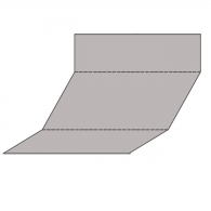 Aluminum Wall Duct Inside Sweep 10'' Flsh Cvr Aluminum Wall Duct Inside Sweep 10'' Flsh Cvr